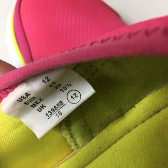 Champion comfort slip on sneakers hot pink size 12 - Picture 10 of 10